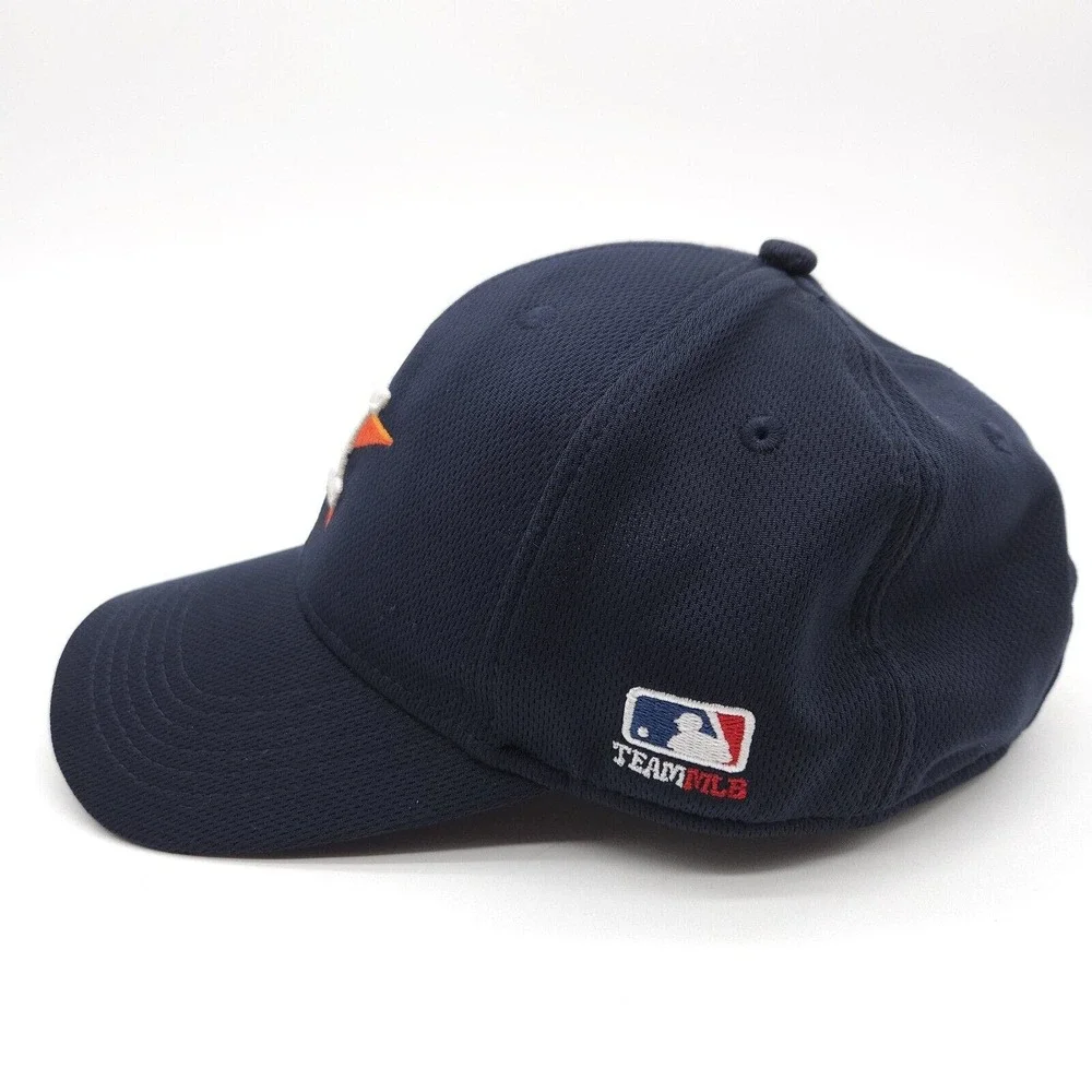 Houston Astros Strapback Hat Baseball Cap Team MLB Adult Adjustable‎ Blue OSFM